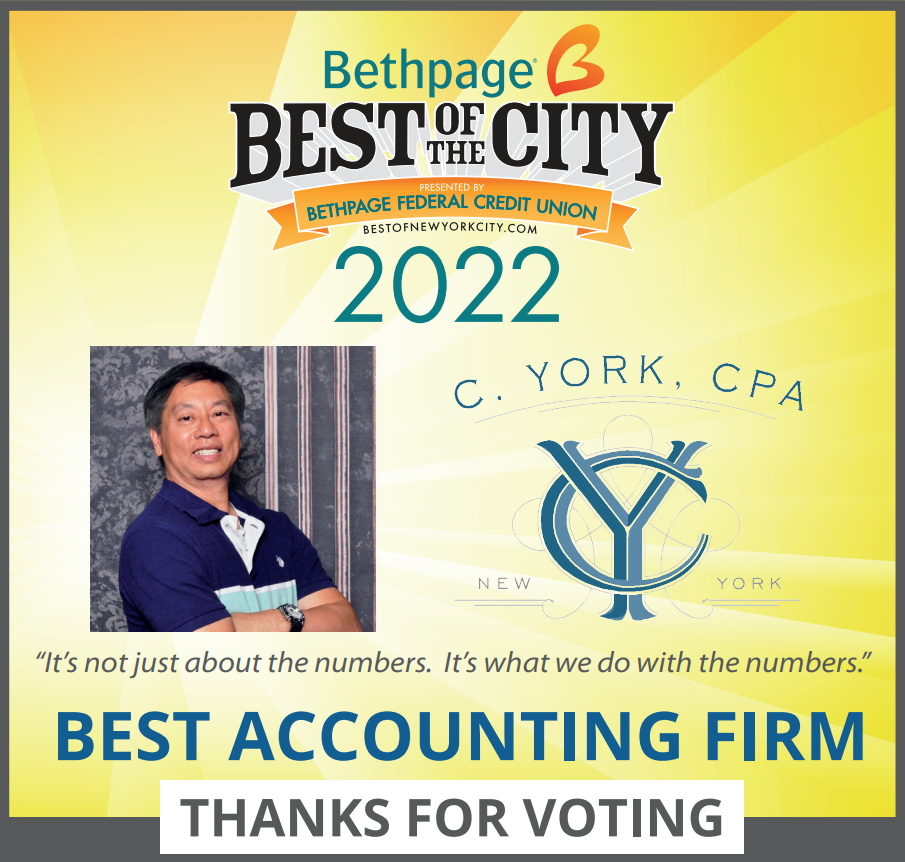 C York CPA Best of the City Award
